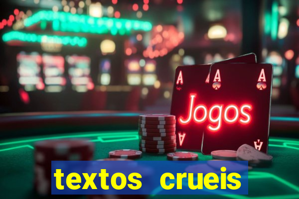 textos crueis demais para serem lidos rapidamente pdf